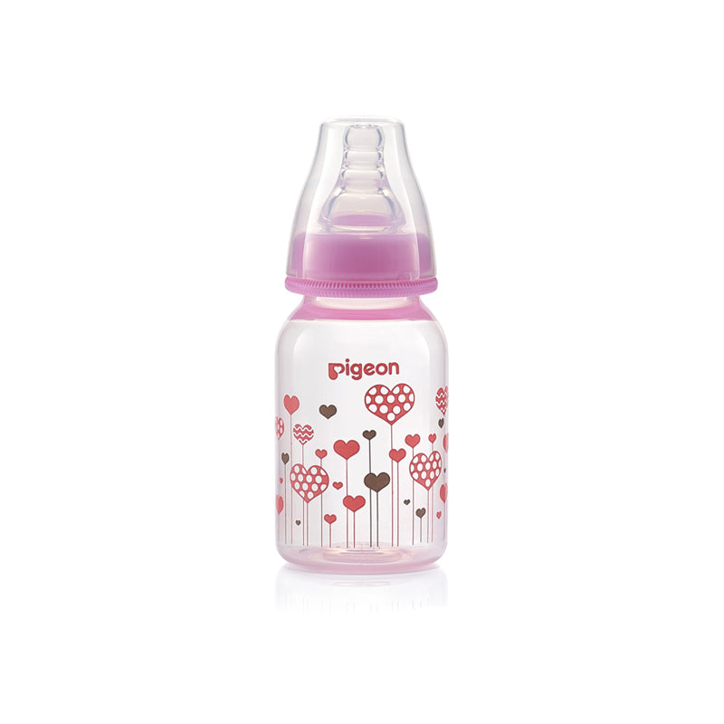FLEXIBLE FEEDER CLEAR RPP 120 ML PINK