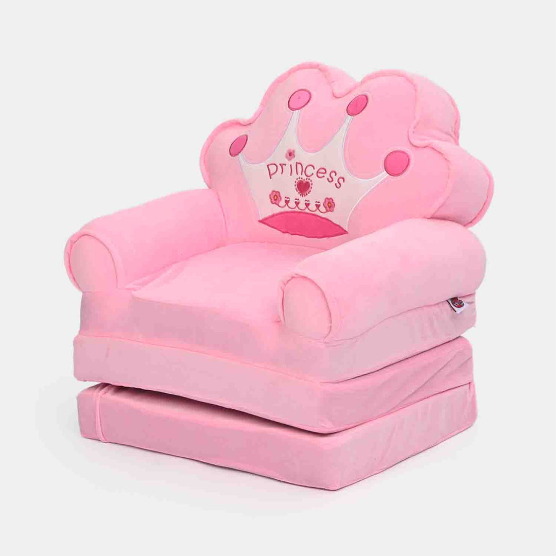 Adorable Kids Foldable Sofa Seat - 18M+ | 547-Pink