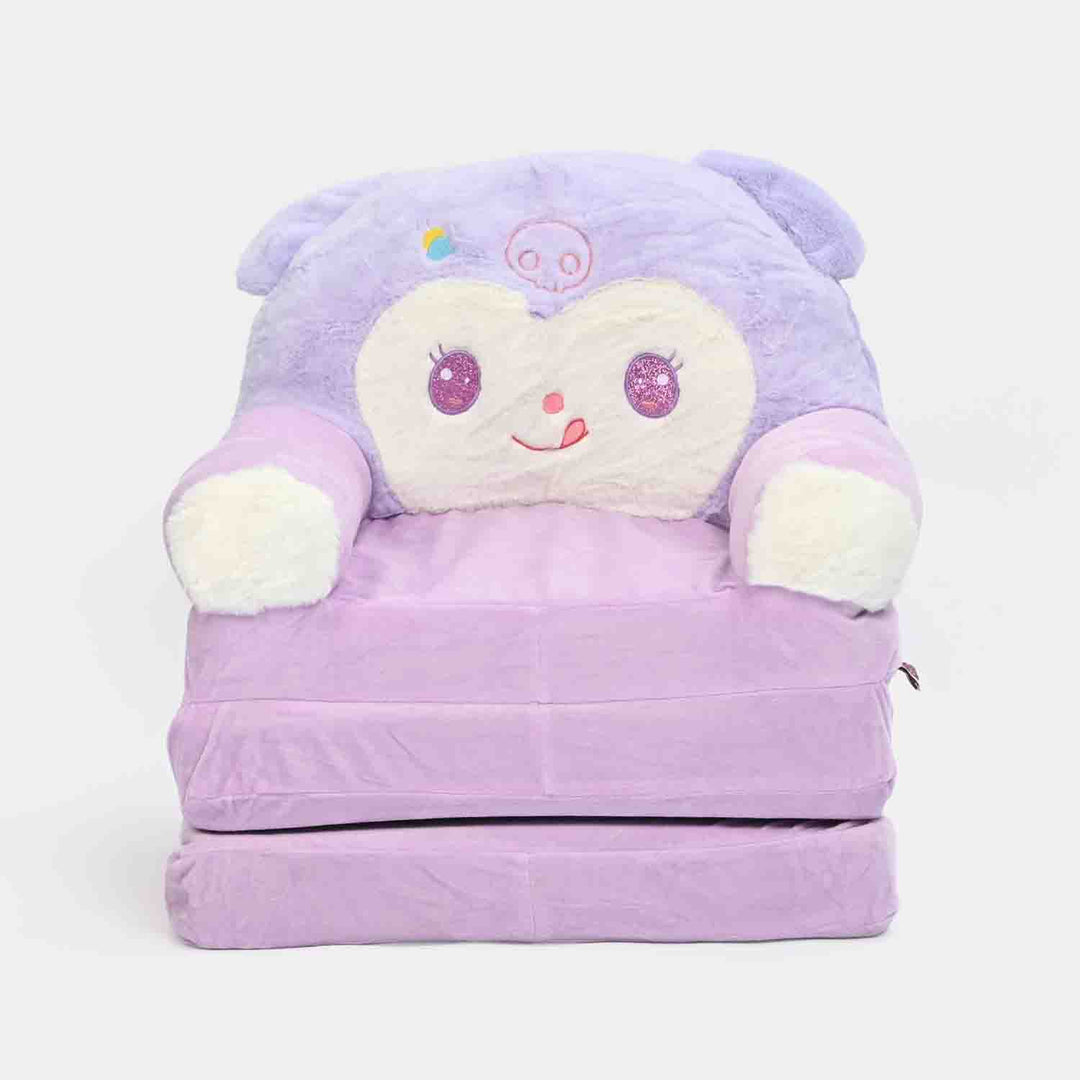 Adorable Kids Foldable Sofa Seat - 18M+ | 1465-L.Purple