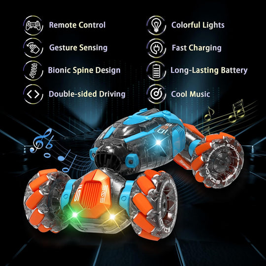 Remote Control & Gesture Sense Stunt Car for Kidsc