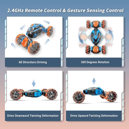 Remote Control & Gesture Sense Stunt Car for Kidsc