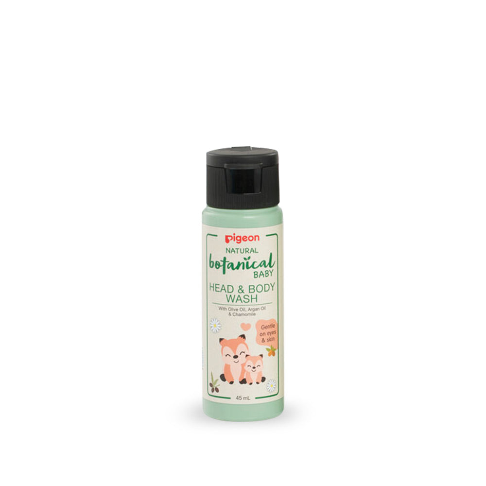 NATURAL BOTANICAL TRAVEL HEAD & BODY WASH 45ML