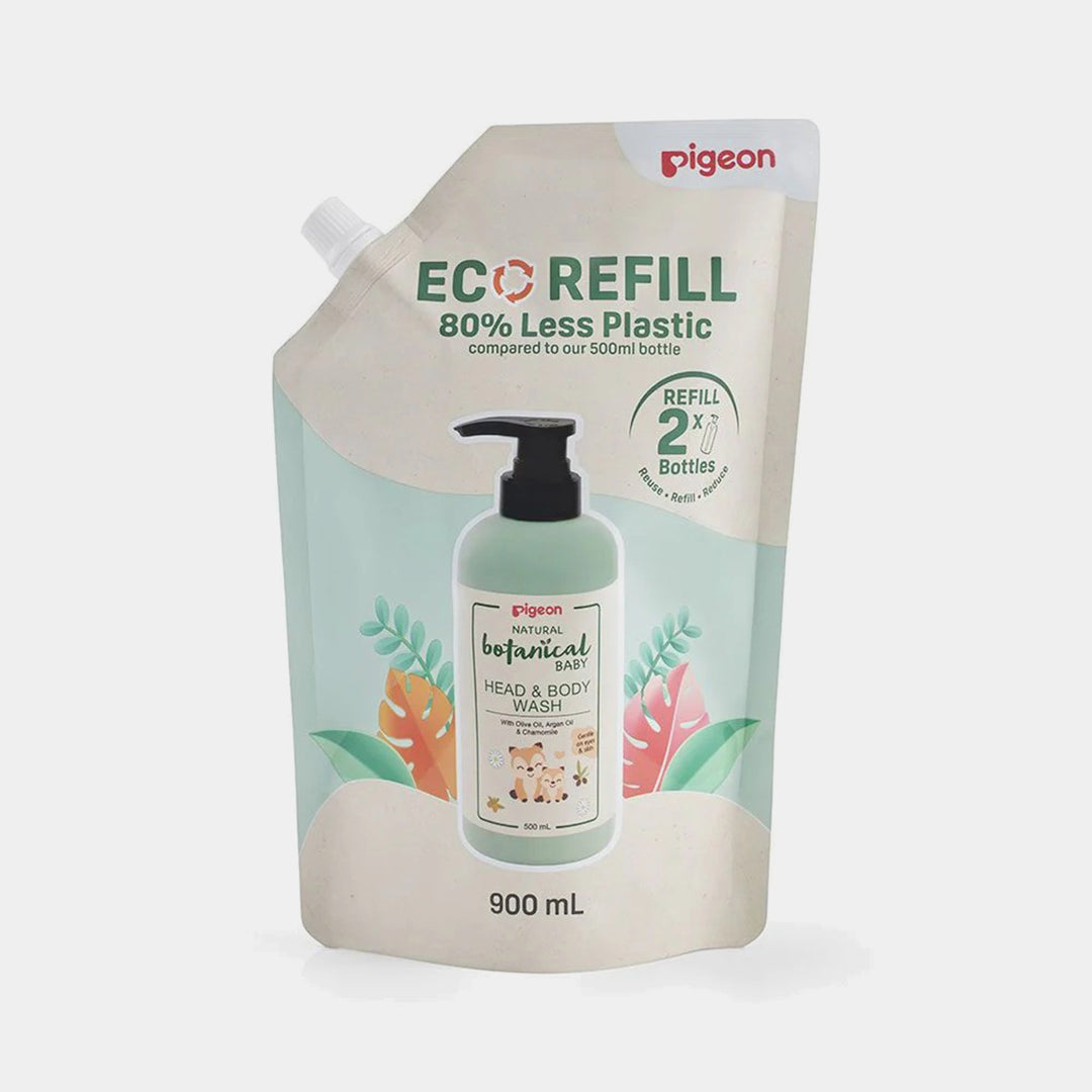 NATURAL BOTANICAL HEAD & BODY WASH REFILL 900ML