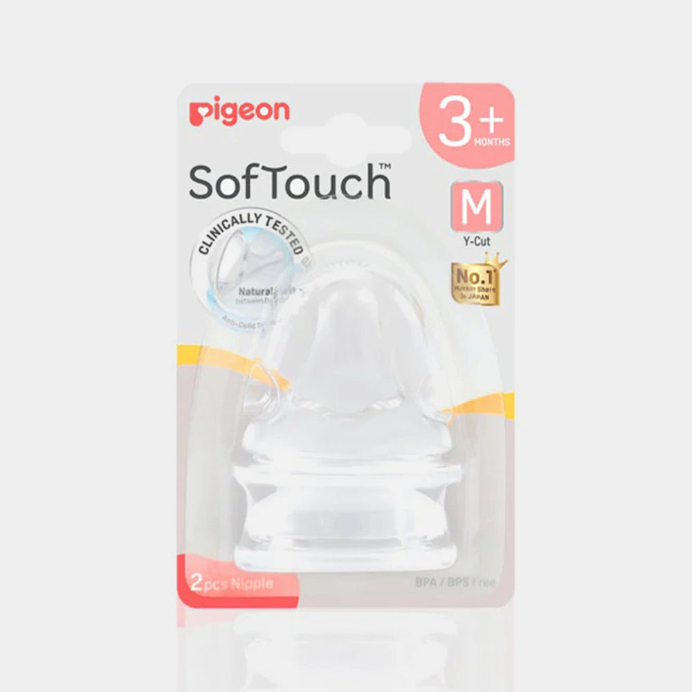 SOFTOUCH NIPPLE 2PC M