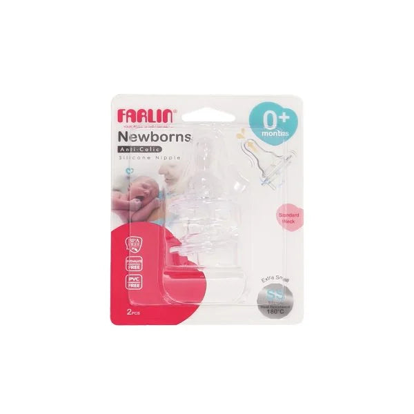 FARLIN NB NIPPLE FOR STANDARD NECK SS