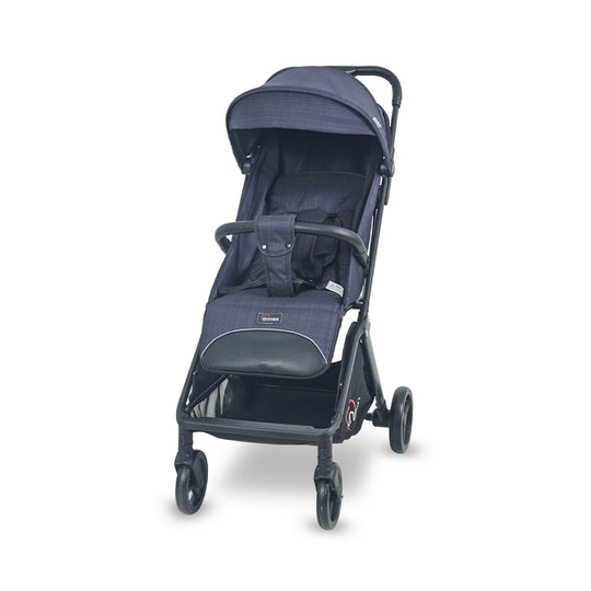 TINNIES STROLLER AUTO FOLDING-NAVY BLUE T105-044