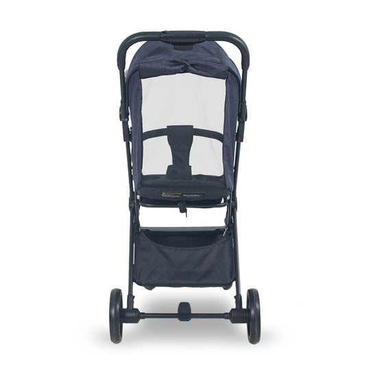 TINNIES STROLLER AUTO FOLDING-NAVY BLUE T105-044