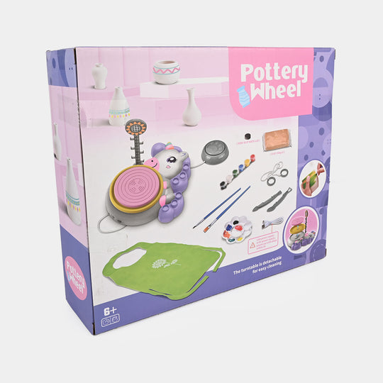 Pottery Wheel Kit Clay Machine for Kids