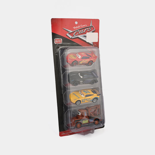 Die Cast Cars 4Pcs Set