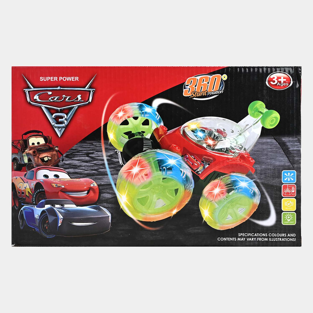 Character Remote Control 360 Stunt Car