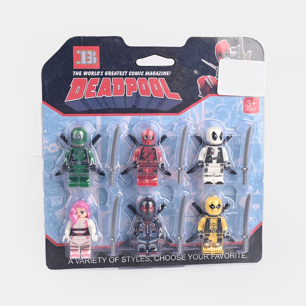 Character Mini Action Figure Set – 6