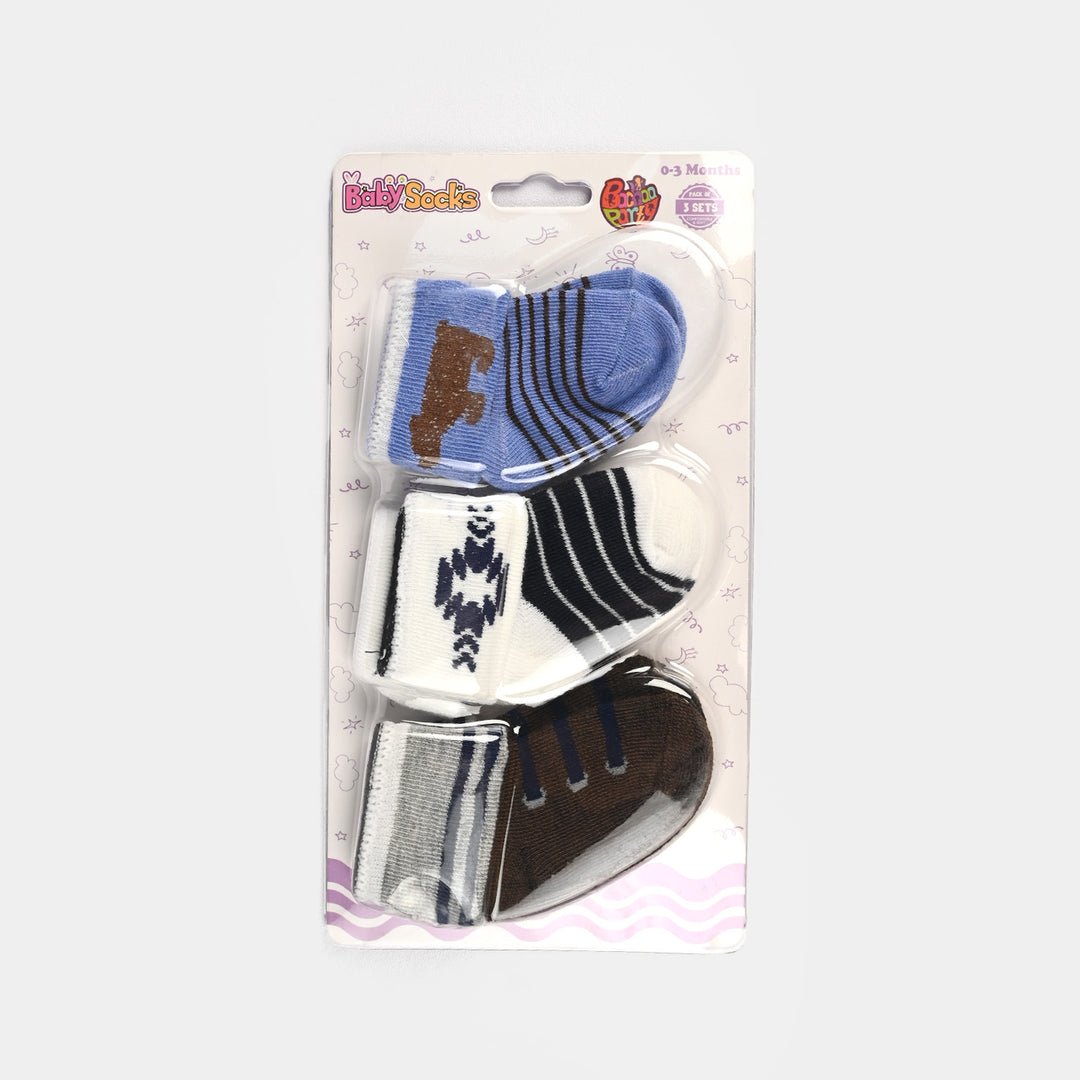 Infant Baby Socks Pack Of 3