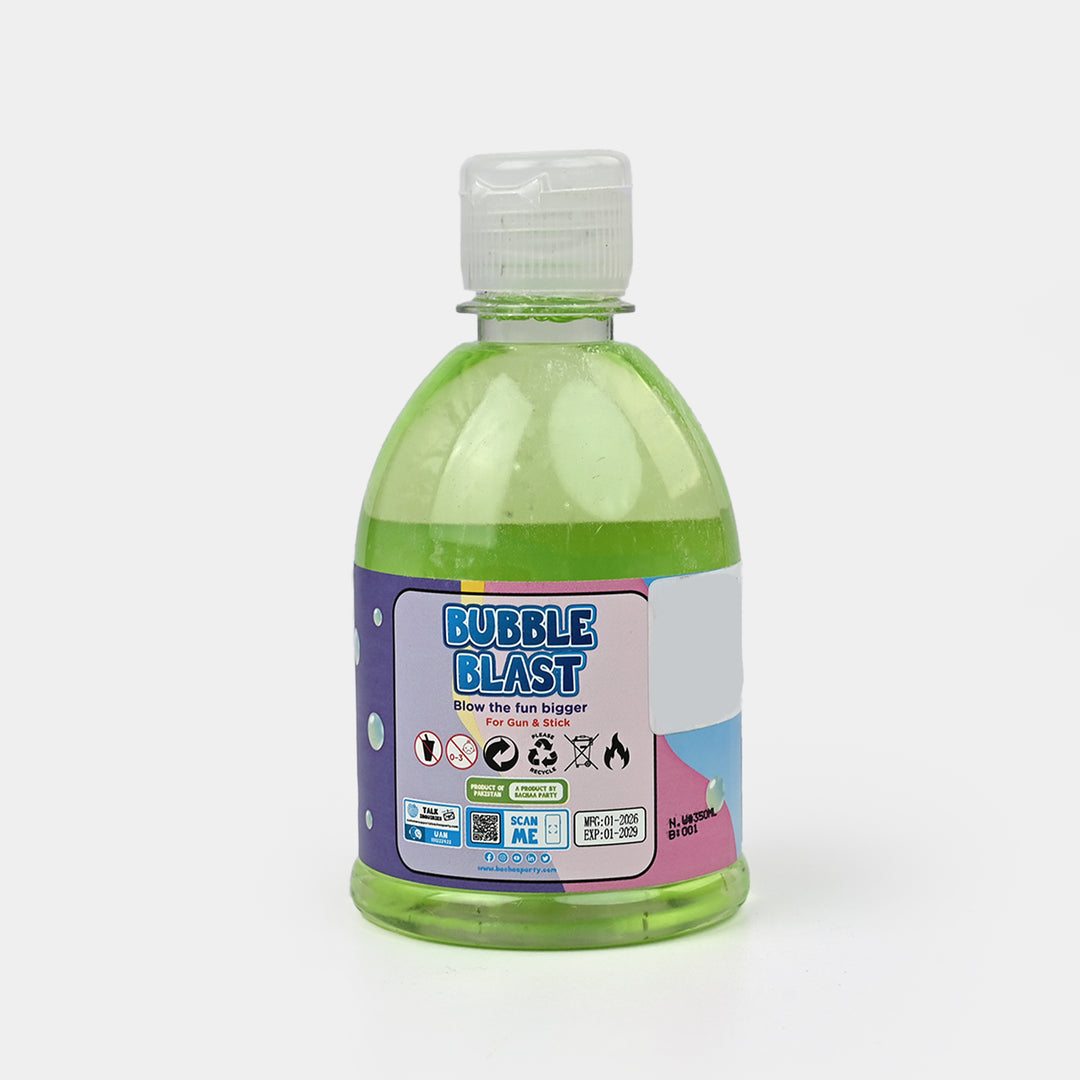 Bubble Liquid Bottle 350ml Green