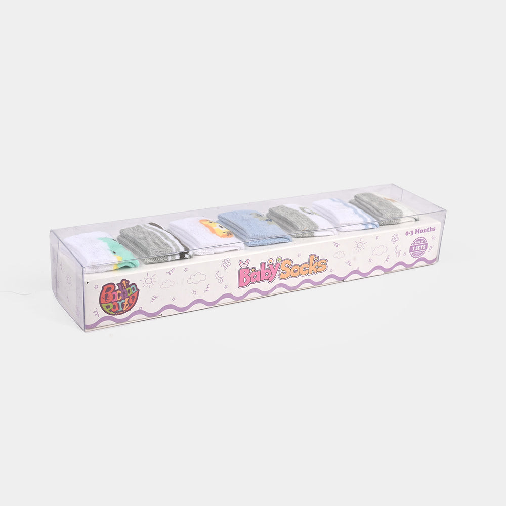 Infant Baby Socks Pack Of 7 Pcs Set