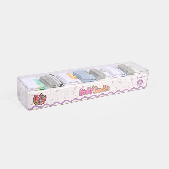Infant Baby Socks Pack Of 7 Pcs Set