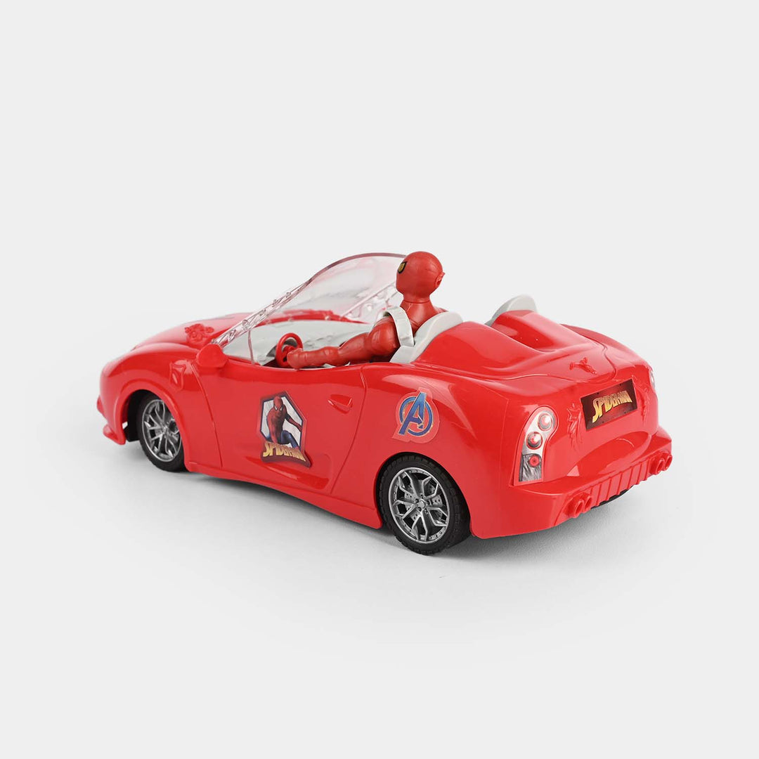 Remote Control Car With Usb + Light For Kids
