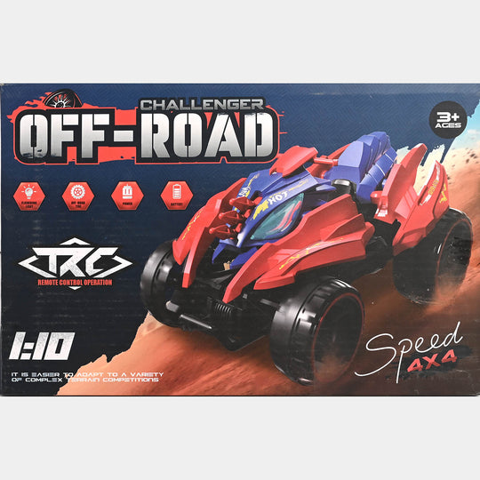 RC Challenger Off-Road Rider Bike Toy for Kids