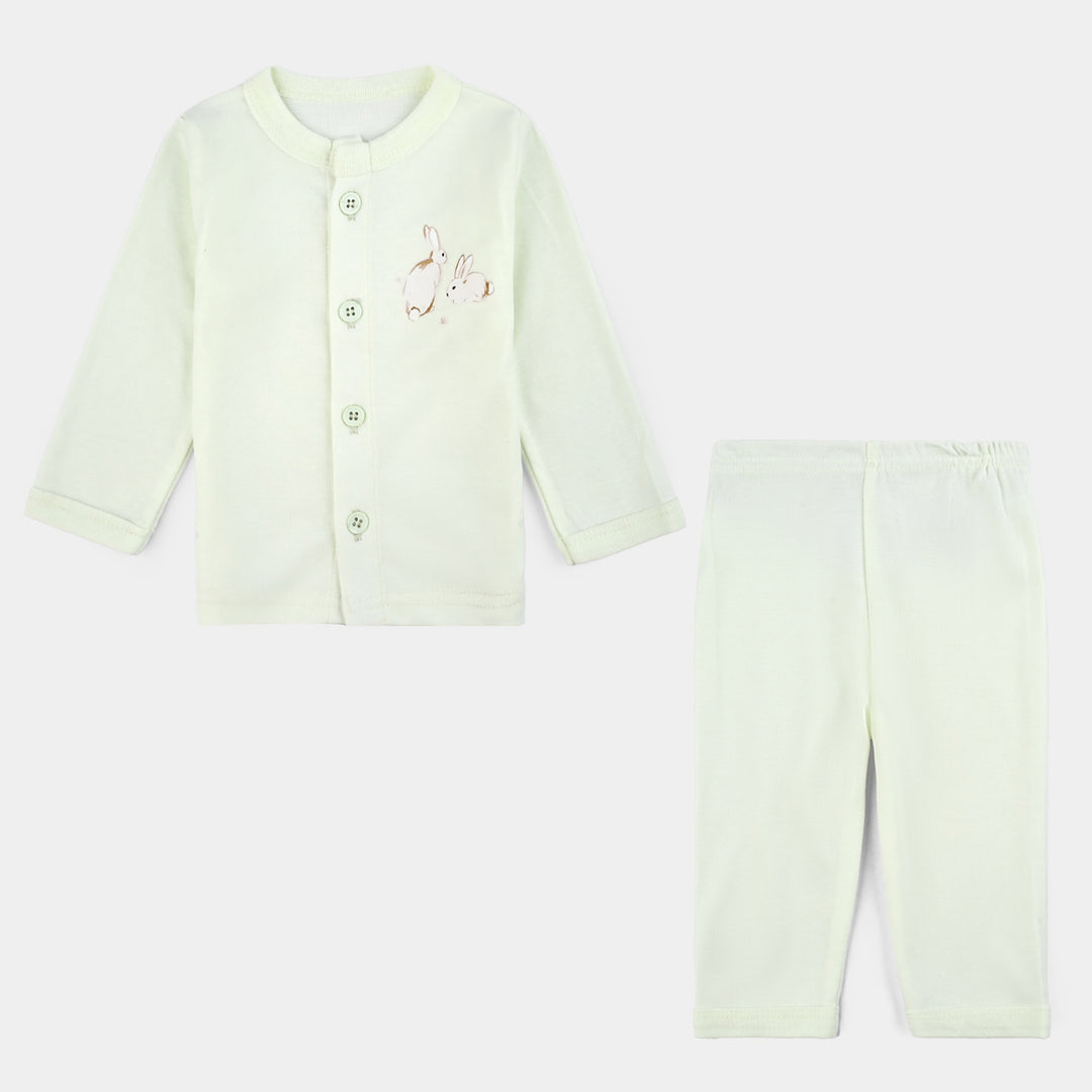 Infant Unisex Cotton Jabla Pajama Suit