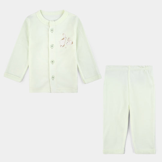 Infant Unisex Cotton Jabla Pajama Suit