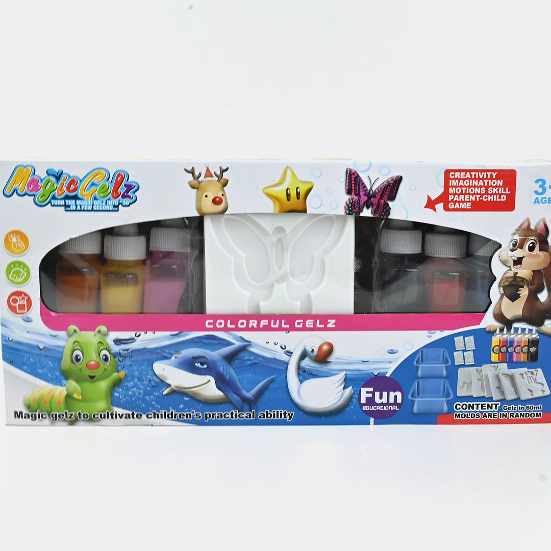 Character Water Magic Crystel Gel For Kids
