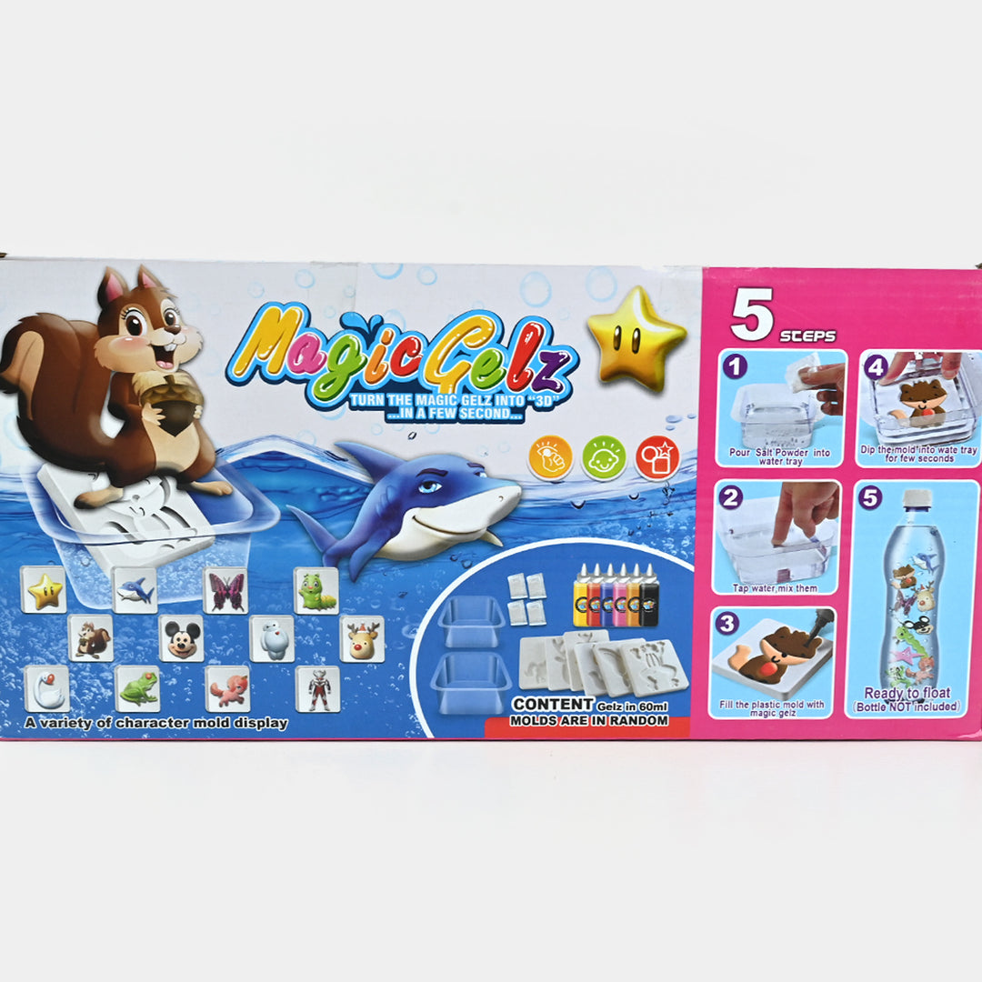 Character Water Magic Crystel Gel For Kids