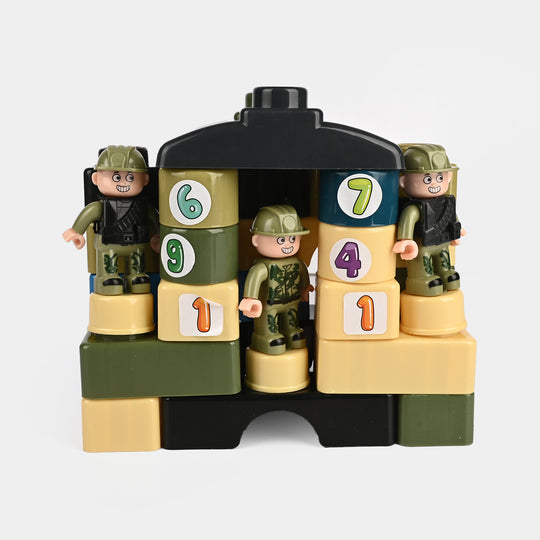 Kids Building Blocks Set - 42 Pieces