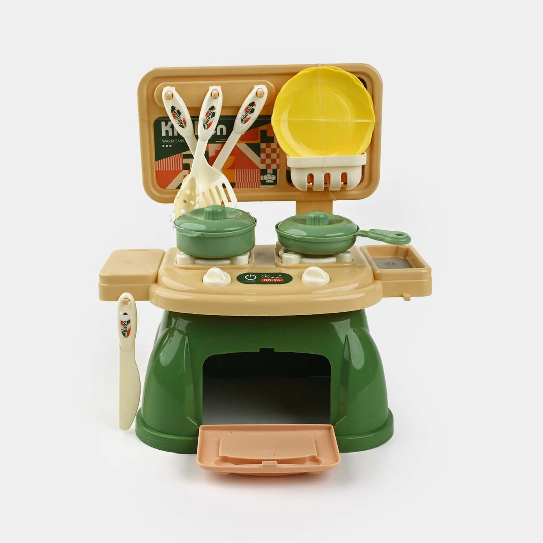 Toy Kitchen Playset For Kids