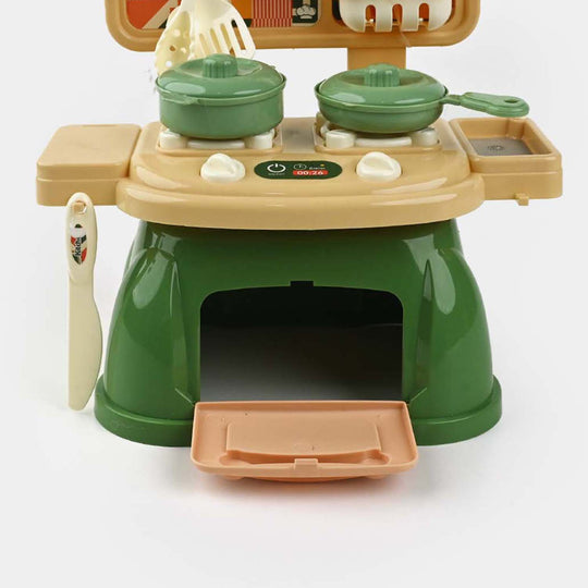 Toy Kitchen Playset For Kids