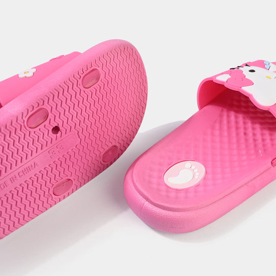 Girls Slipper SF-205-55-Fuchsia