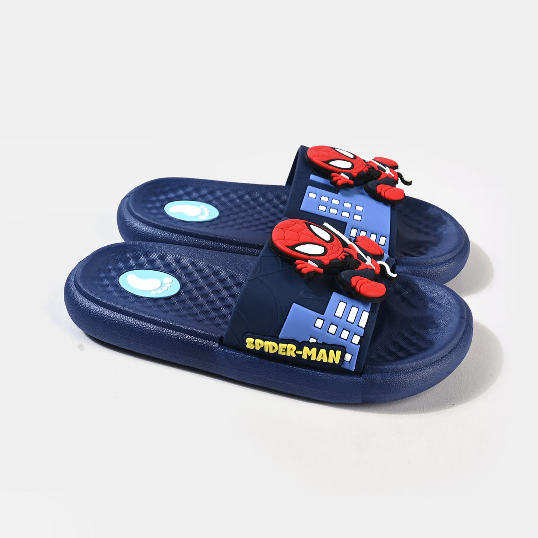 Boys Slipper SF-205-A1-NAVY