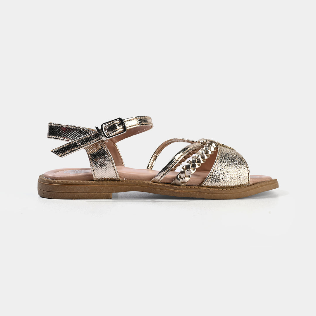 Girls Sandal 456-124-Golden