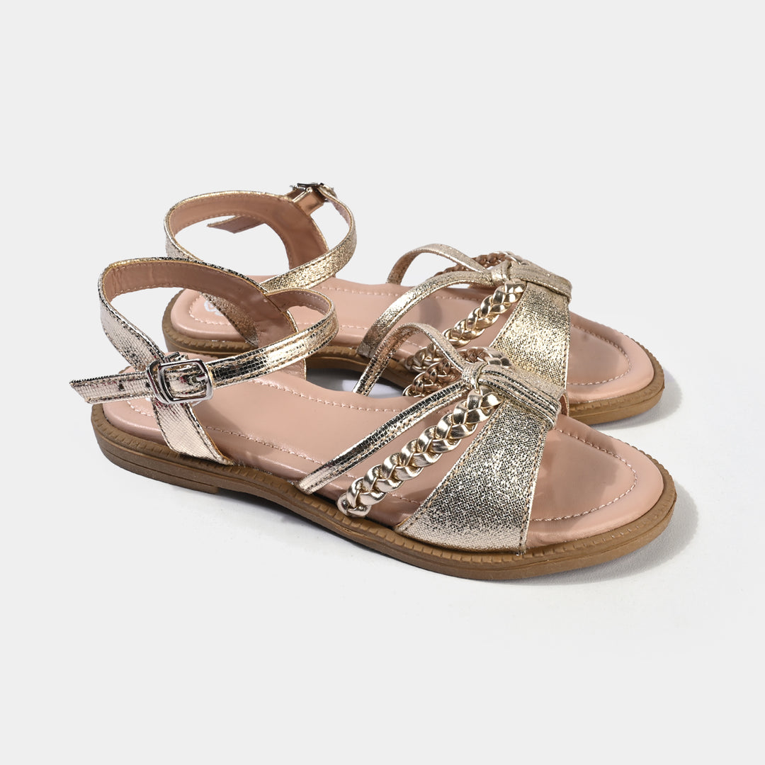 Girls Sandal 456-124-Golden