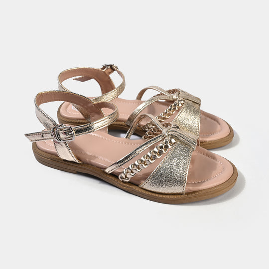 Girls Sandal 456-124-Golden
