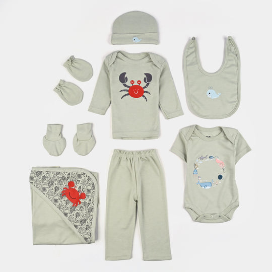 Baby Starter Set Pack Of 8PCs | 0-3M