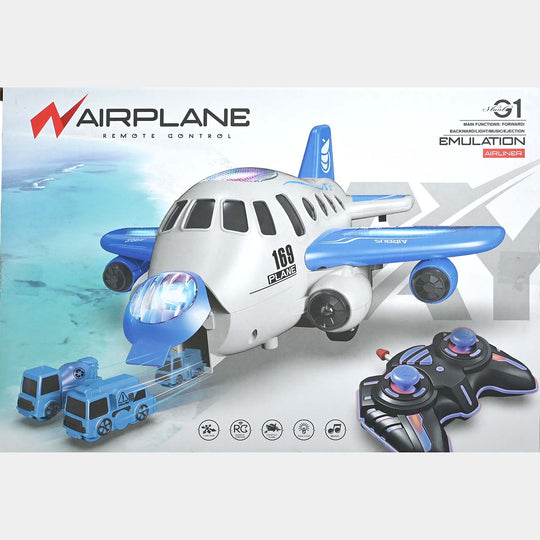 Remote-Control Passenger Aircraft Toy For Kids