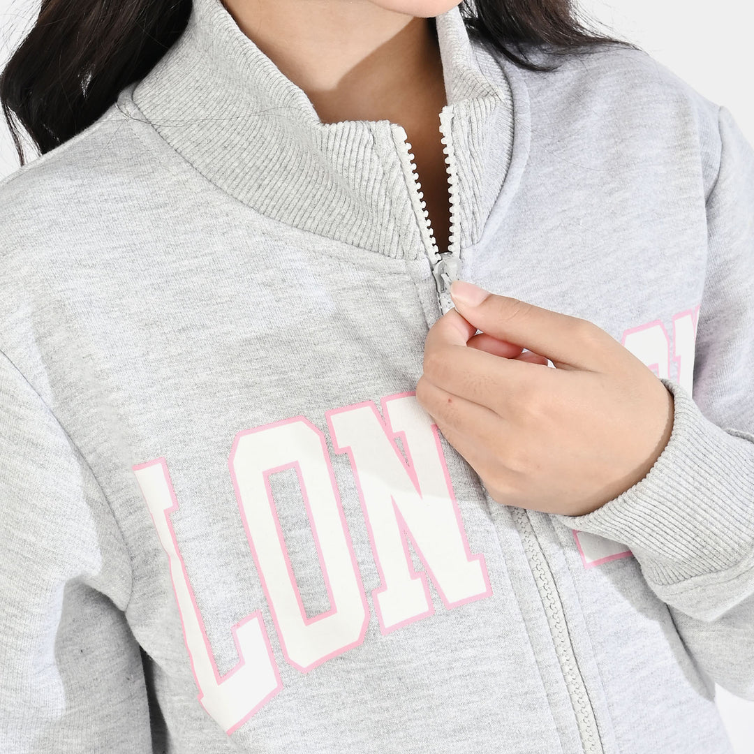 Girls Fleece Jacket LONDON