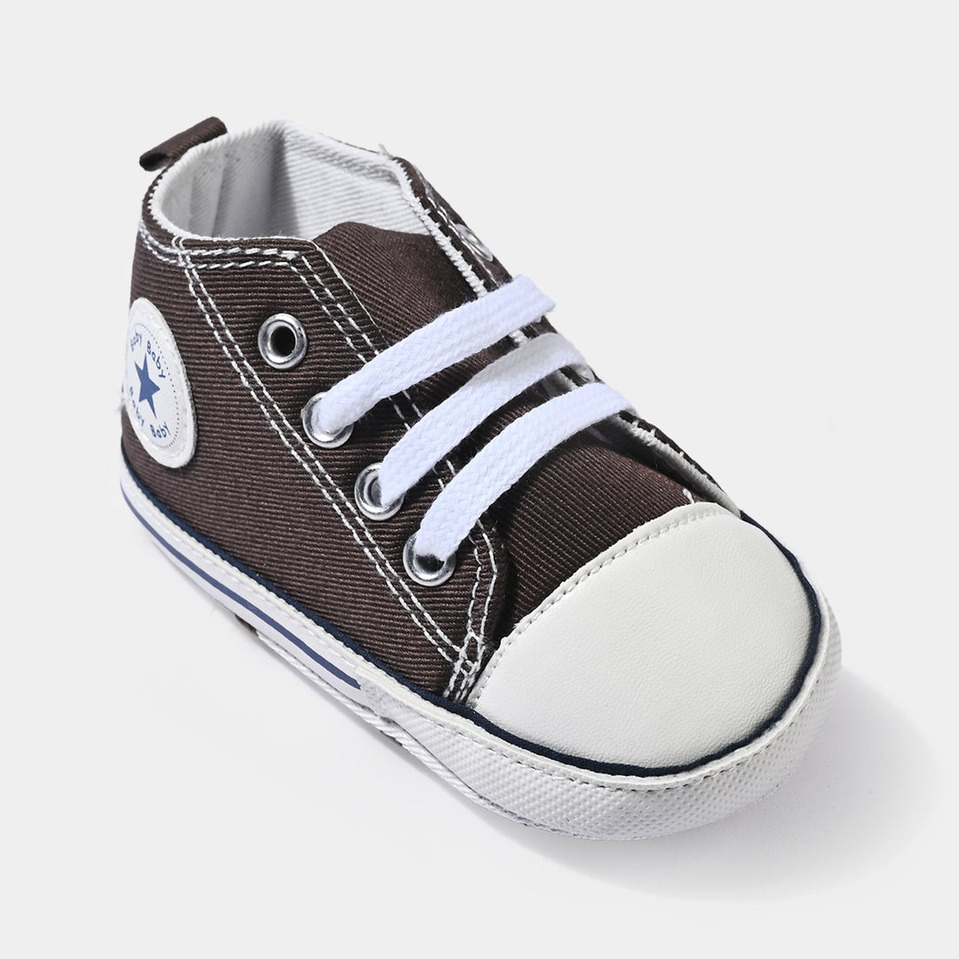 Boys Shoes 475-COFFEE