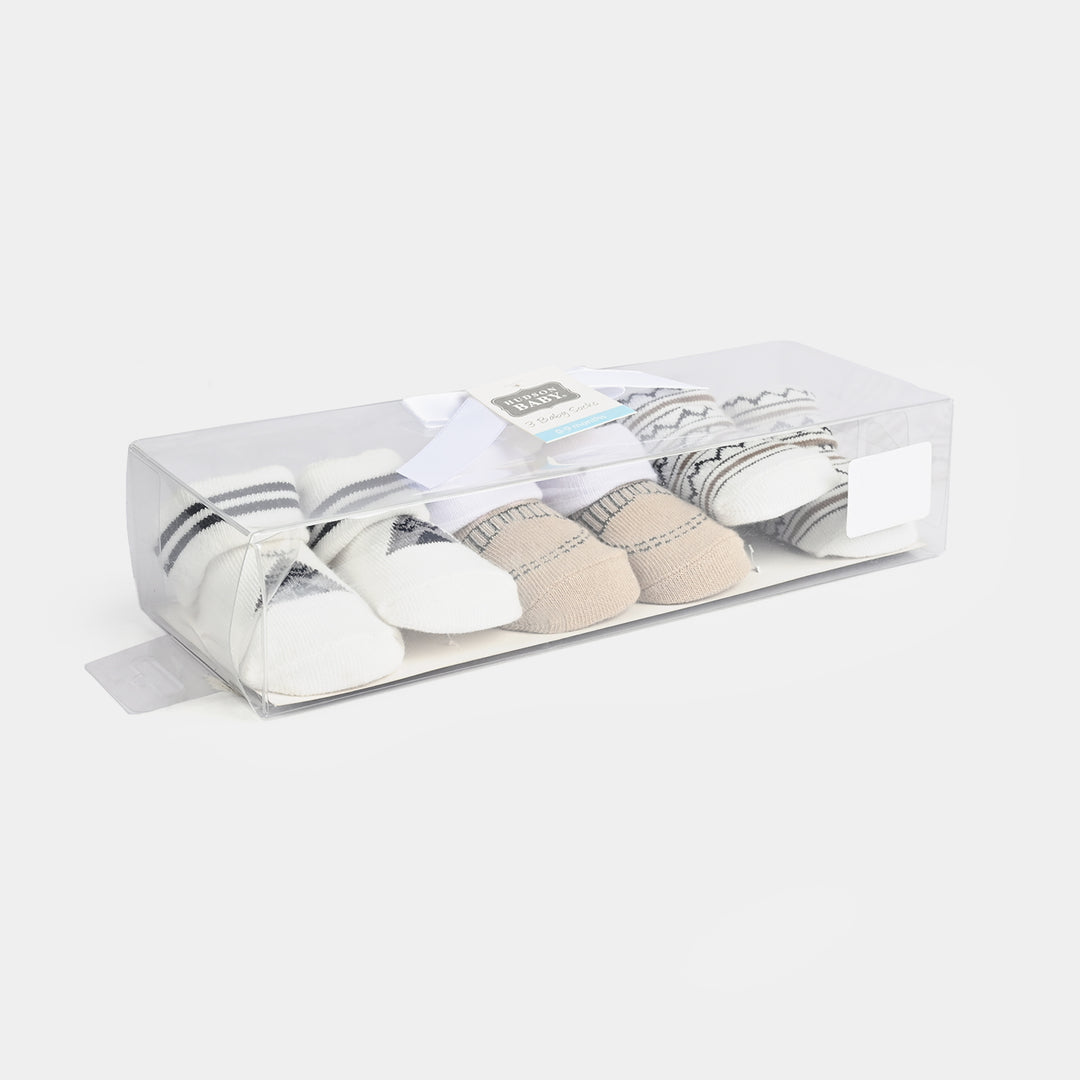 BABY SOCKS PACK OF 3 | 0-9M