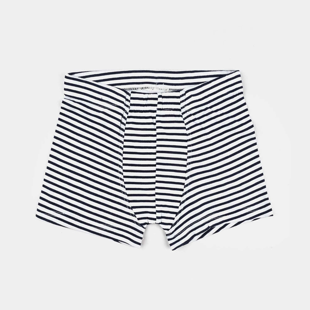 Boys Cotton Jersey Boxer Pack of 2 (Stripes) - Blue/Red