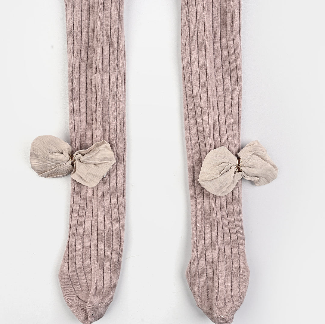 Girls Cotton Tights W/Socks
