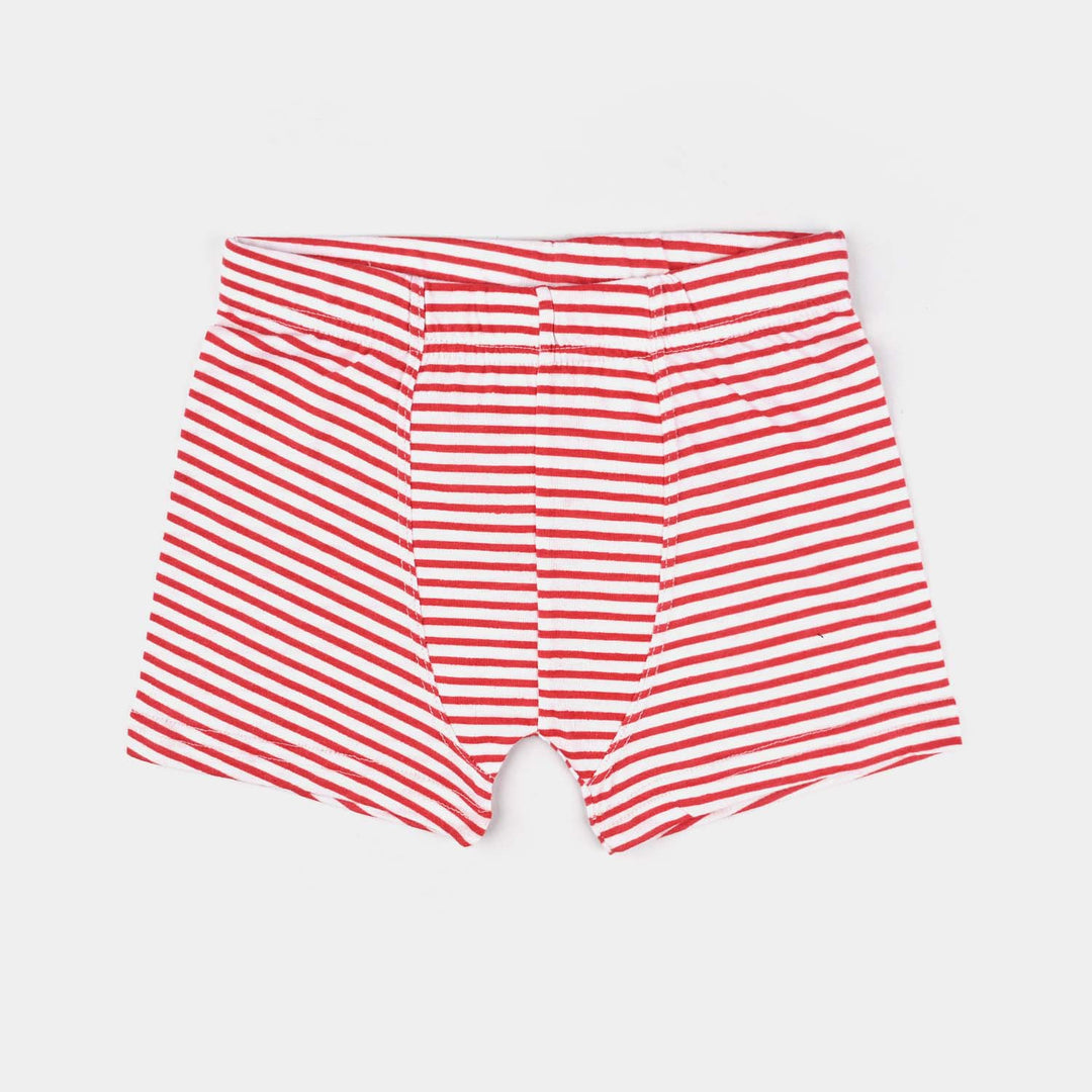 Boys Cotton Jersey Boxer Pack of 2 (Stripes) - Blue/Red