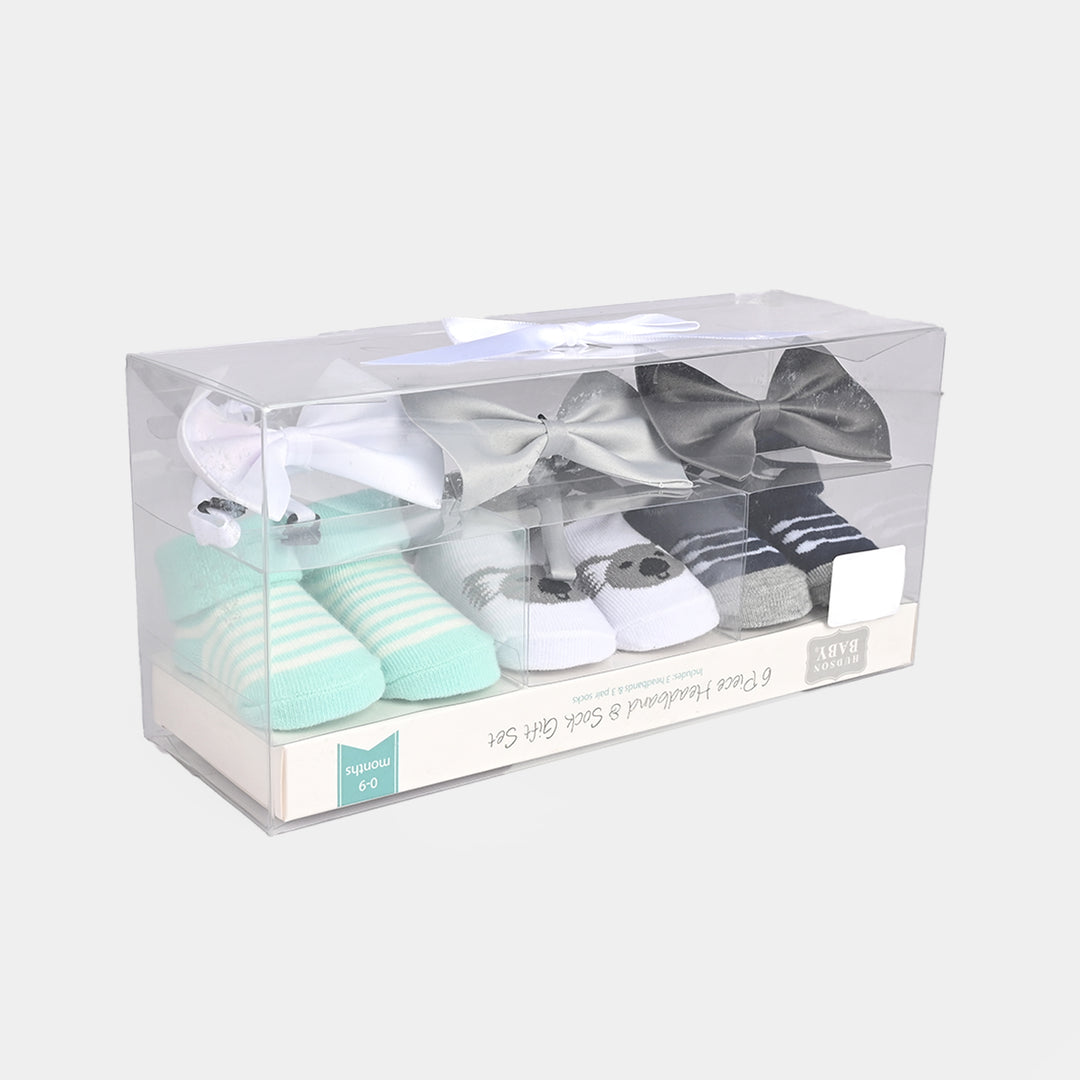 BABY Shoes AND HEADBANDS 6PCS SET