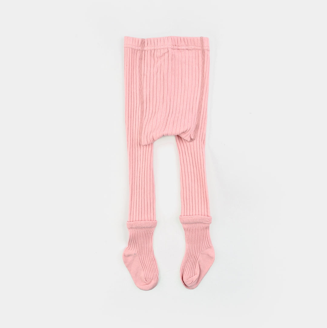 Girls Cotton Tights W/Socks