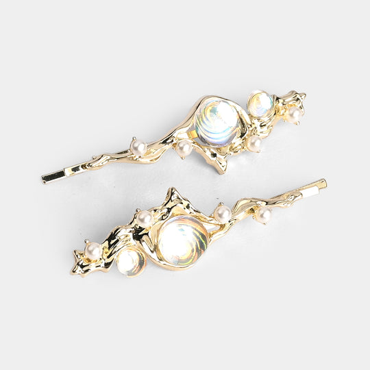 Elegant Hair Clip Set – 2 Pieces