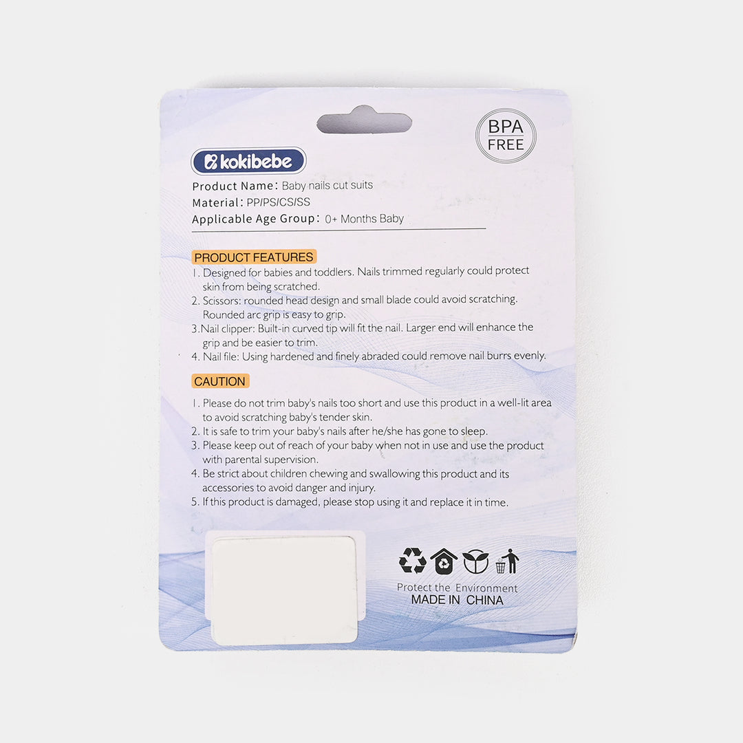 Baby Nail Clipper 3PCs Set