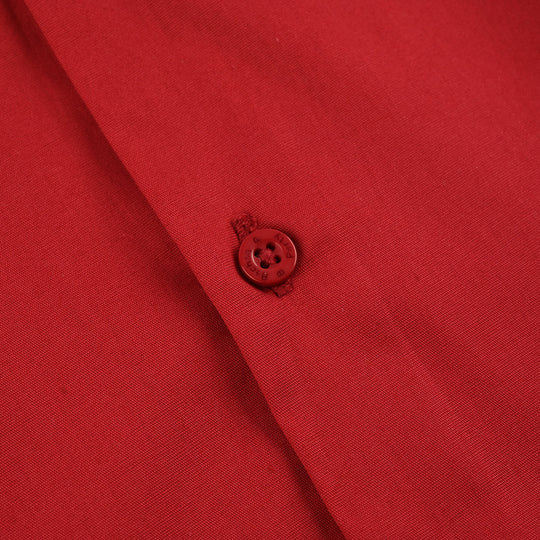 Boys Cotton Poplin Formal Shirt - Red