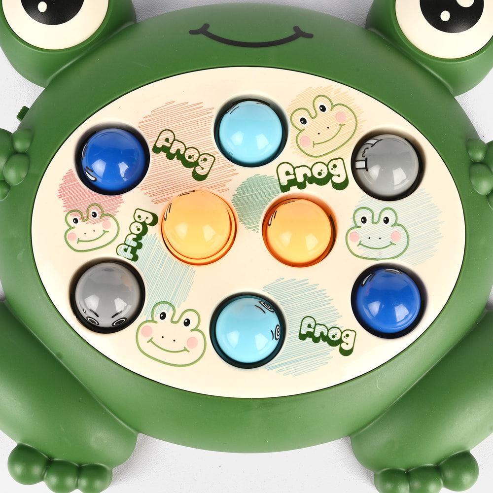 Electric Frog Whack-A-Mole Interactive Game for Kids