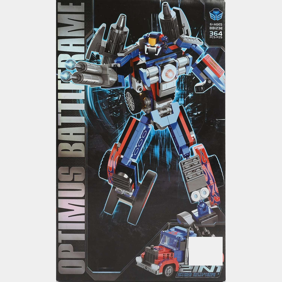 2-in-1 Building Block Set | 3664PCs