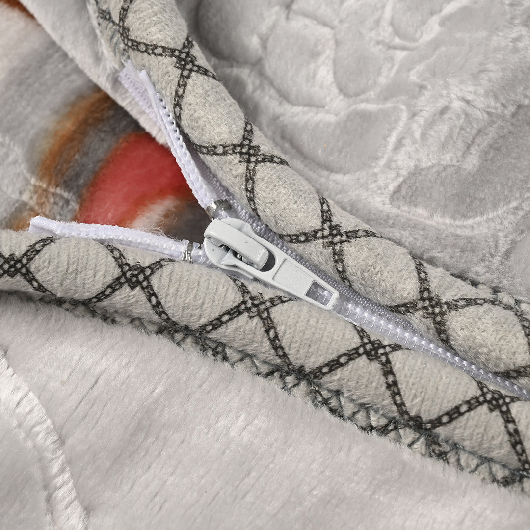 Baby Blanket Tiny Tot Zipper | 80x110 Cm