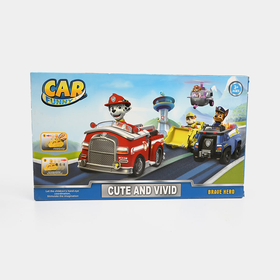 Character Mini Vehicle Set